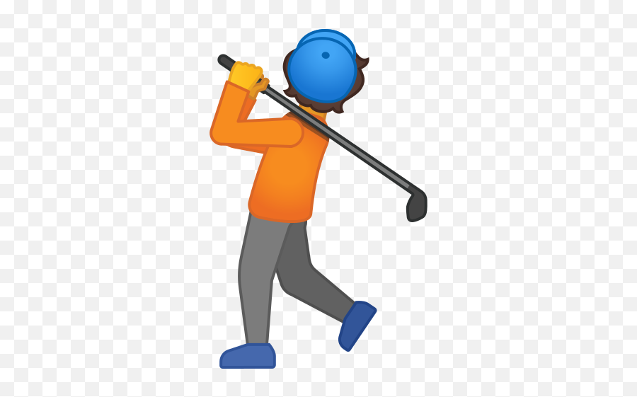Person Golfing Emoji - Emoji Golf,Gear Emoji