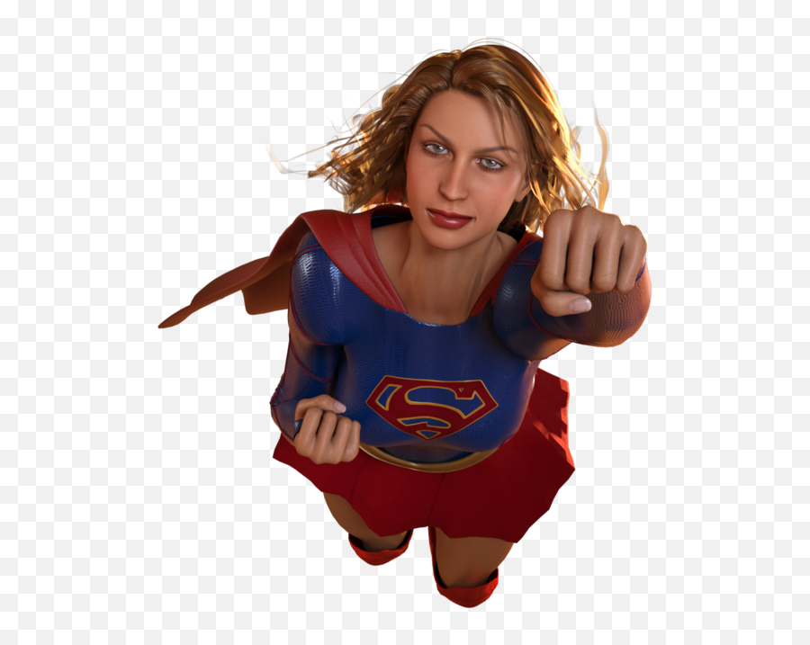 Supergirl Clipart Transparent - Superwoman Transparent Png Emoji,Supergirl Emoji