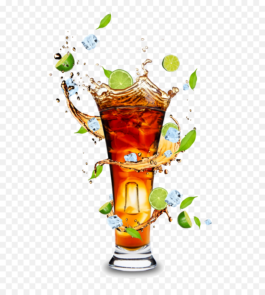 Mq Brown Cocacola Lime Ice - Transparent Background Drinks Png Emoji,Long Island Iced Tea Emoji