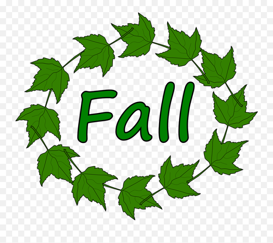 Free Greenery Leaves Vectors - Autumn Season Emoji,Leaves Emoji