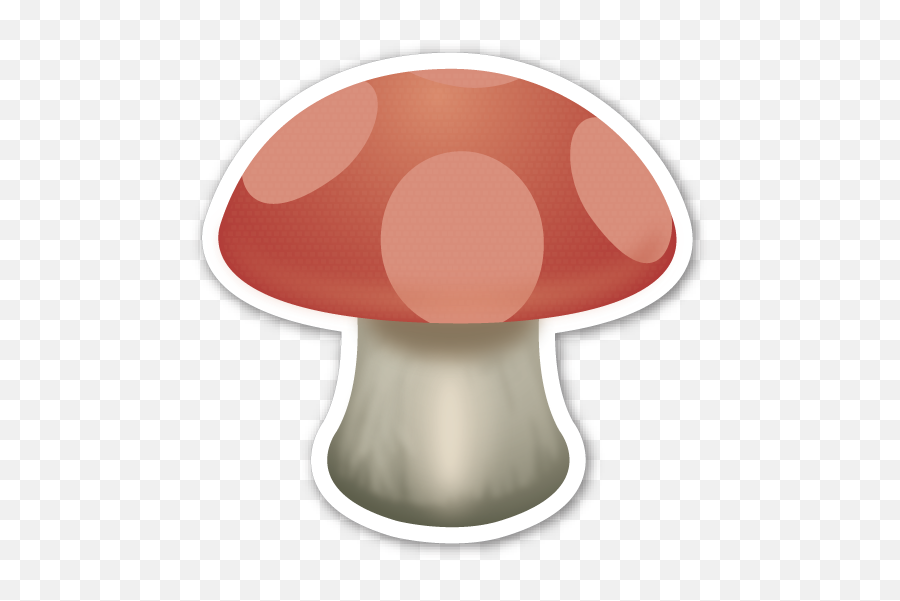 Stuffed Mushrooms Emoji Stickers Emoji - Emoji Mushroom,Emoji Mushroom