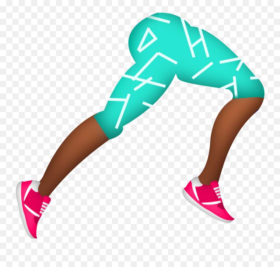 Marathon Emoji - Running Legs Emoji,Runner Emoji