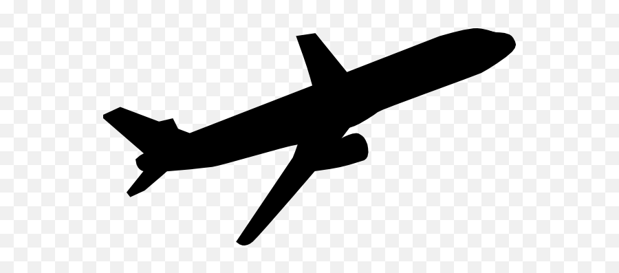 Airplane Air Plane Clip Art Clipart 5 Clipartwiz - Black Airplane Clip Art Emoji,Plane Emoji