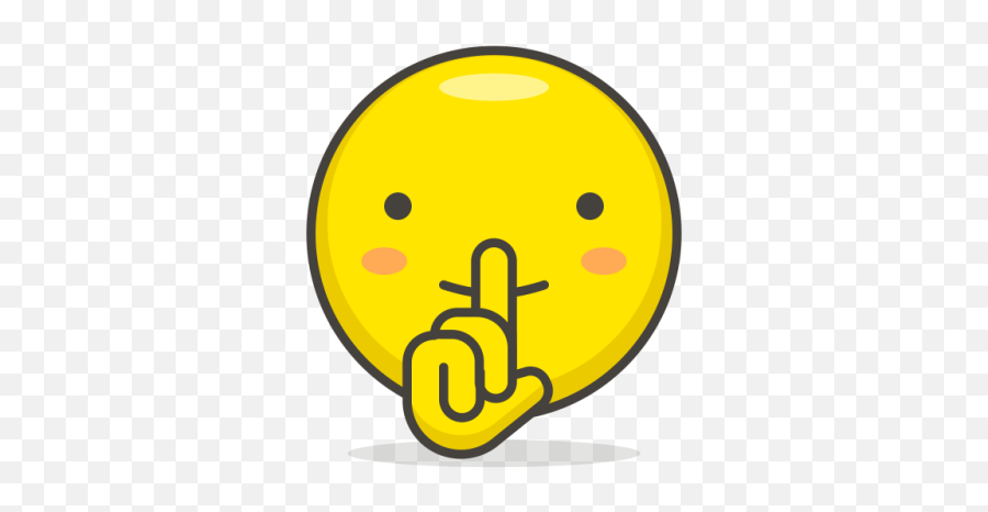 Shhh Icon At Vectorified - Silence Png Emoji,Shh Emoji
