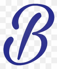 Letter B Fonts Initials Monogram Fre - Stencil Emoji