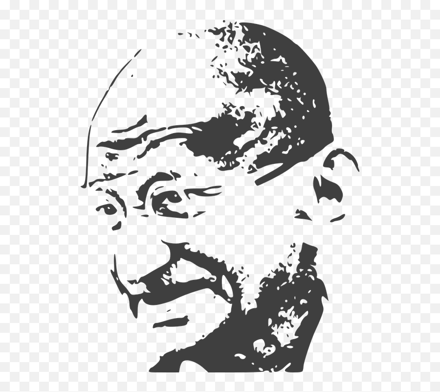 Free Sorrow Grief Illustrations - Mahatma Gandhi Clipart Png Emoji,Gay Emoji