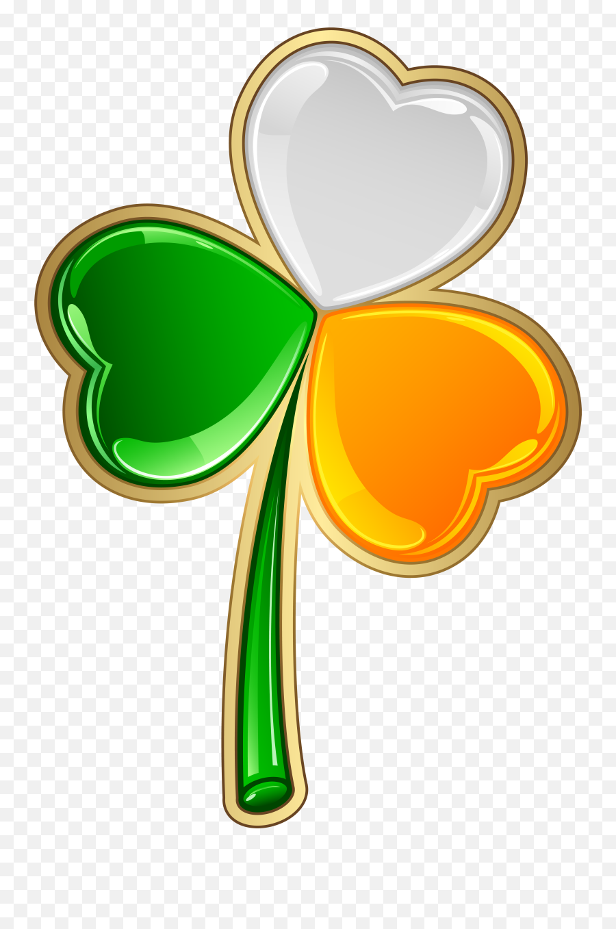 Irish Ireland People Patricks Shamrock - Irish Shamrock Clear Background Emoji,Shamrock Emoticon