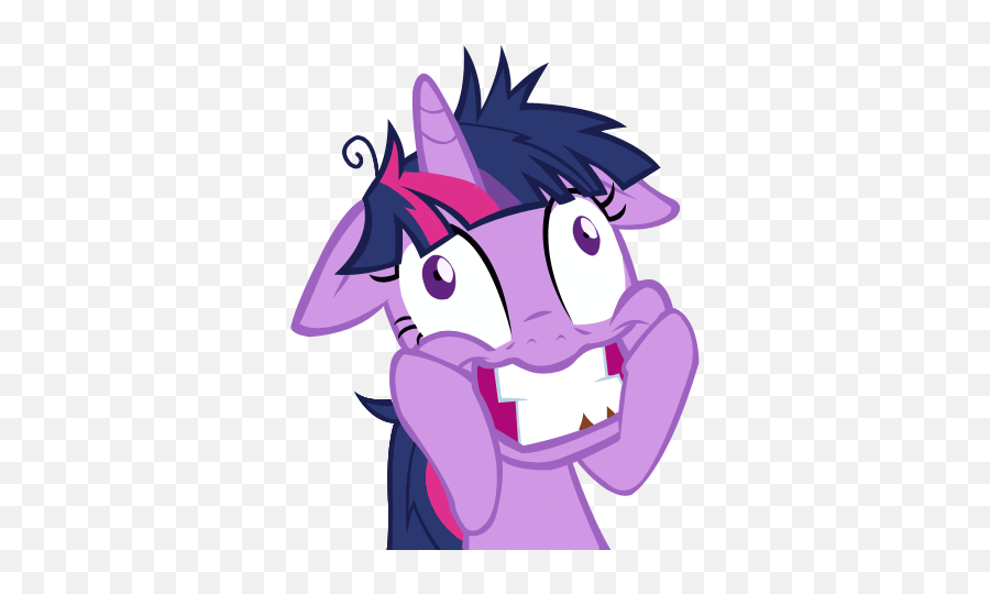 What Gif Describes Your Reaction To Twilicorn - Forum Games Twilight Sparkle Funny Faces Emoji,Picard Facepalm Emoji