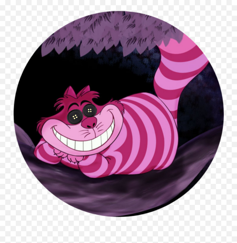 Buttoneyes Cheshirecat Cat Disney - Cheshire Cat Emoji,Cheshire Cat Emoji