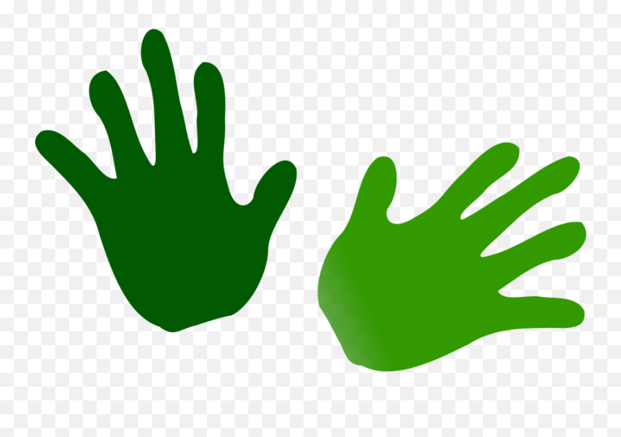 Hands - Green Hands Clipart Emoji,Ok Fingers Emoji