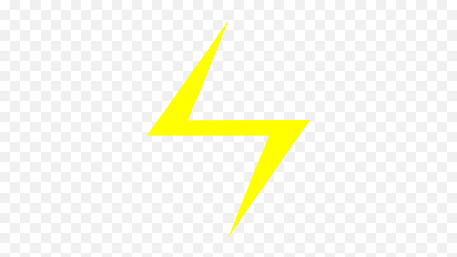 Lightning Bolt Png Lightning Bolt Transparent Background - Transparent Png Yellow Lightning Bolt Clipart Emoji,Lightning Bolt Emoji Png