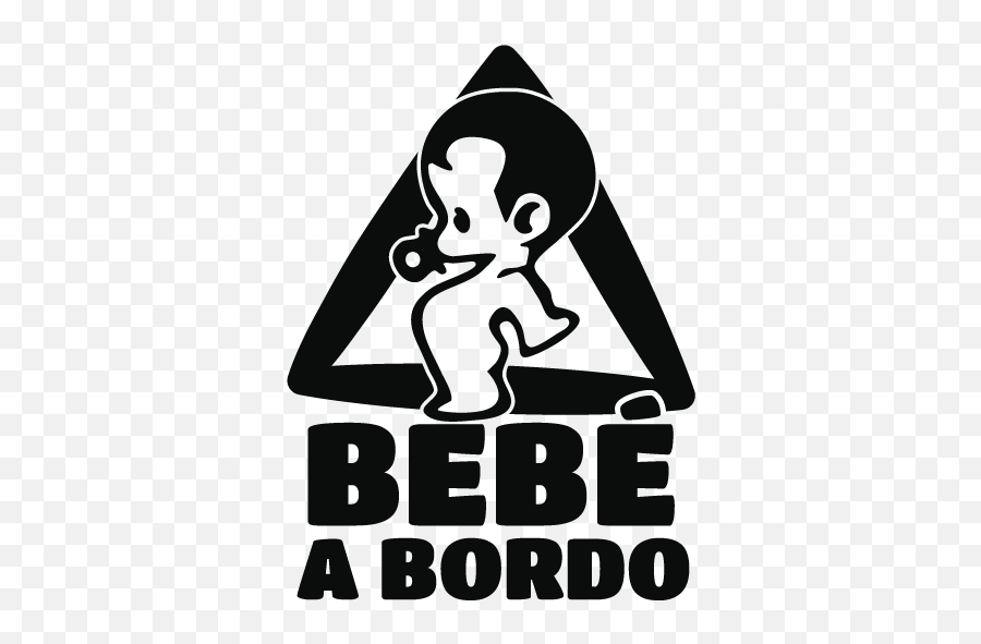 Baby With Pacifier Baby - Silueta De Bebe A Bordo Emoji,Pacifier Emoji