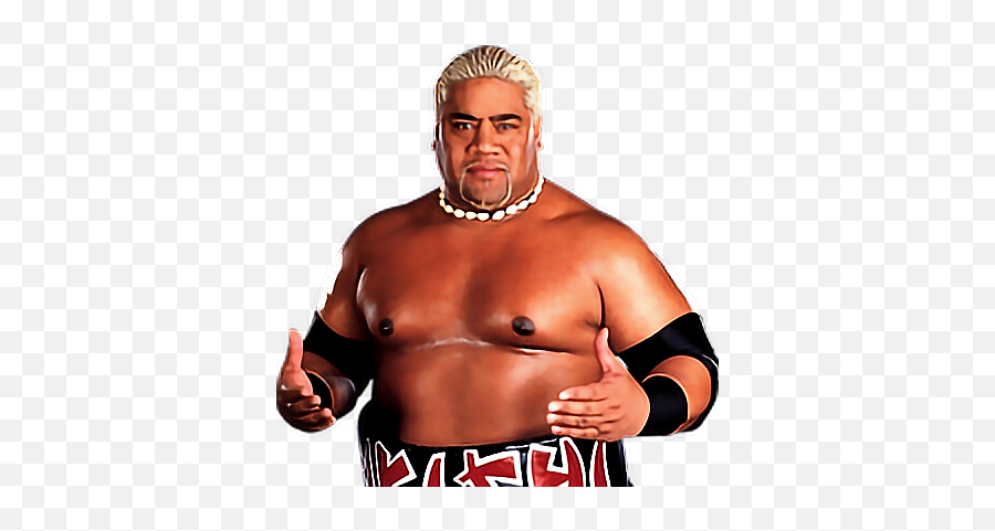 Wwe Raw Rikishi Toocool Sticker - Rikishi Png Emoji,Emoji Wwe