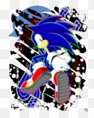 Drunk Sonic - Download Gambar Keren Emoji
