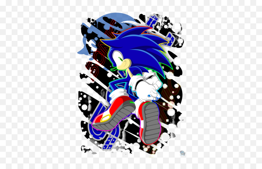 Drunk Sonic - Download Gambar Sonic Keren Emoji,Sonic Emoticons