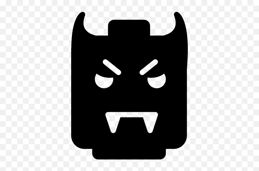 People Vampire Lego Head Emoticon - Monster Lego Black Emoji,Vampire Emoticons