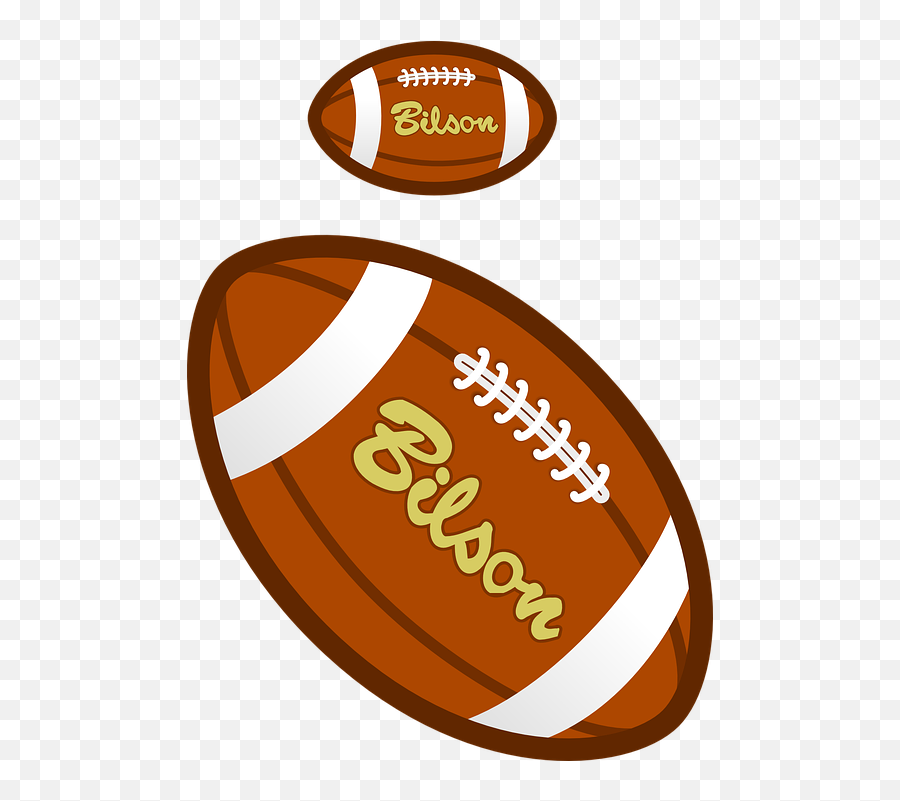 Football Rugby Ball - Cartoon Rugby Ball Emoji,Sports Team Emojis