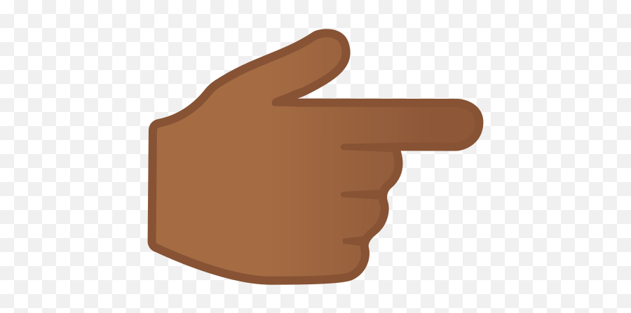 Medium - Png Right Pointing Backhand Emoji,Point Right Emoji