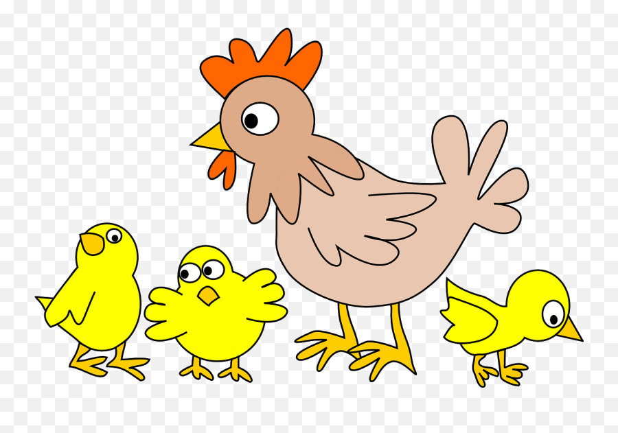 Poultry Chicken Animal Bird Farm - Chicken And Chick Clipart Emoji,Turkey Leg Emoji
