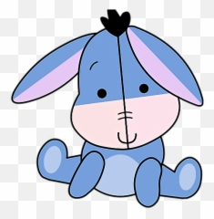 Winniethepooh Eeyore Ihoh Tumblr - Stickers Disney Tumblr Png Emoji,Eeyore Emoji
