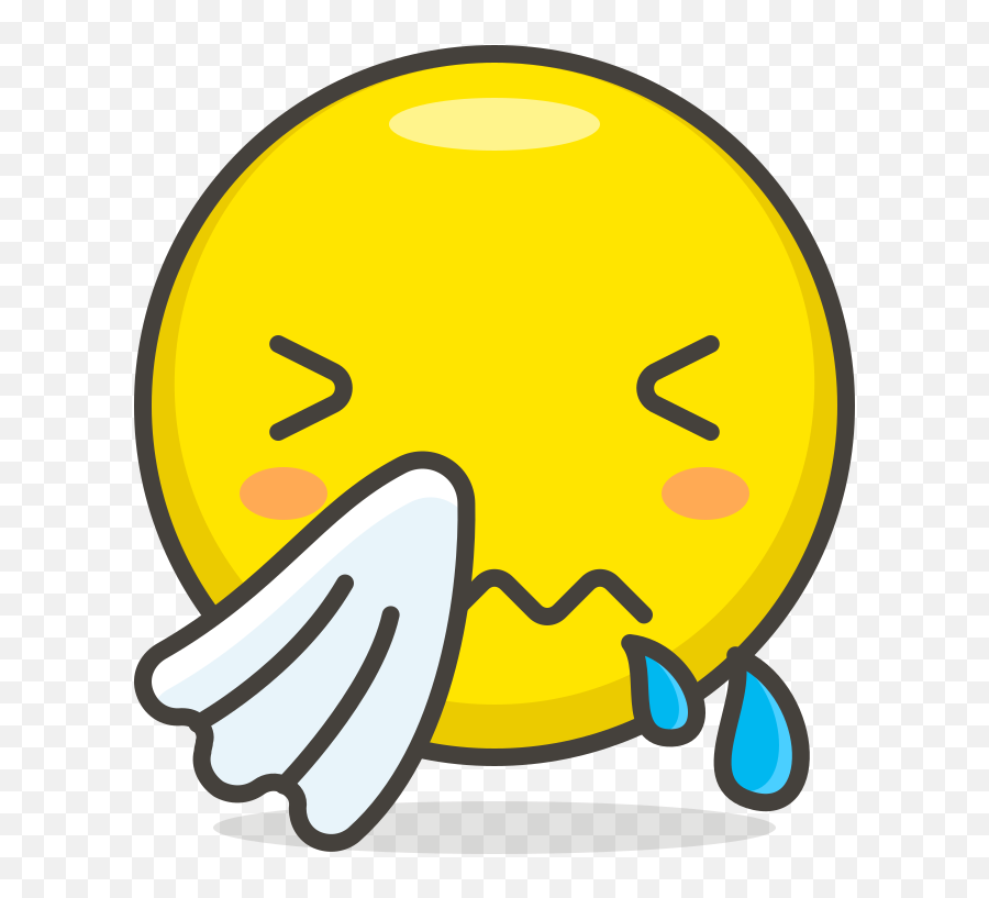 076 - Sneezing Face Emoji,Smug Face Emoji