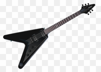Epiphone Flying V Guitar Svg - Clip Art Emoji