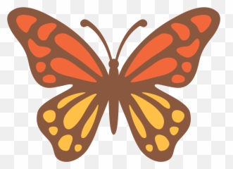 Moth Clipart Svg Moth Svg Transparent - Transparent Background Butterfly Emoji Png,Gypsy Emoji