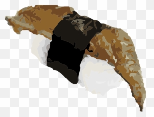 Eel Sushi Vector Art - Emoji