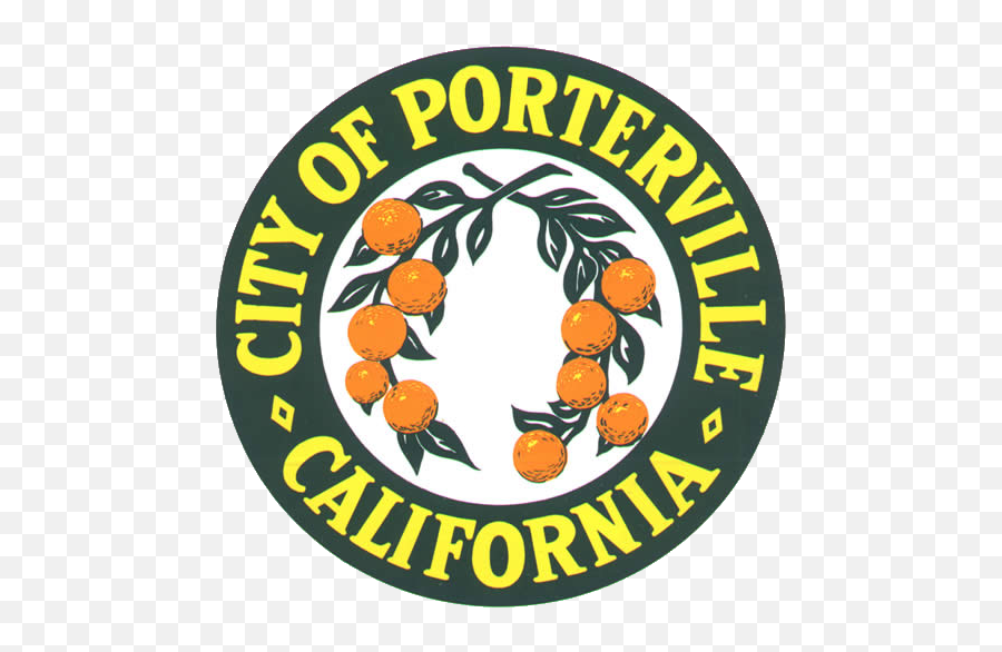 Seal Of Porterville California - Circle Emoji,Emoji 2 Los Angeles