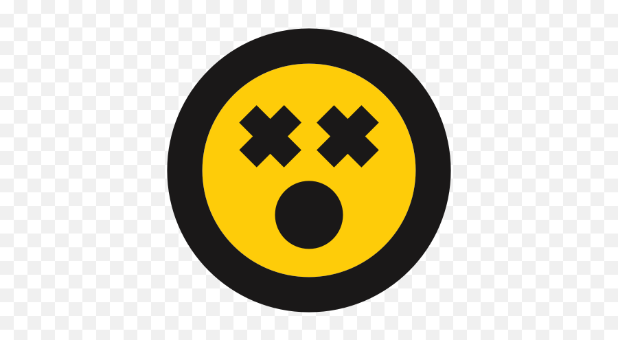 Cross Eyed Dead Emoji Shocked Icon - Circle,Cross Eyed Emoji