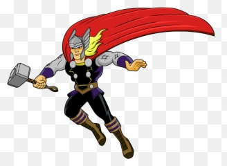 Thor Clipart Marvel Pencil And In Color Png - Phineas Y Ferb Mision Emoji