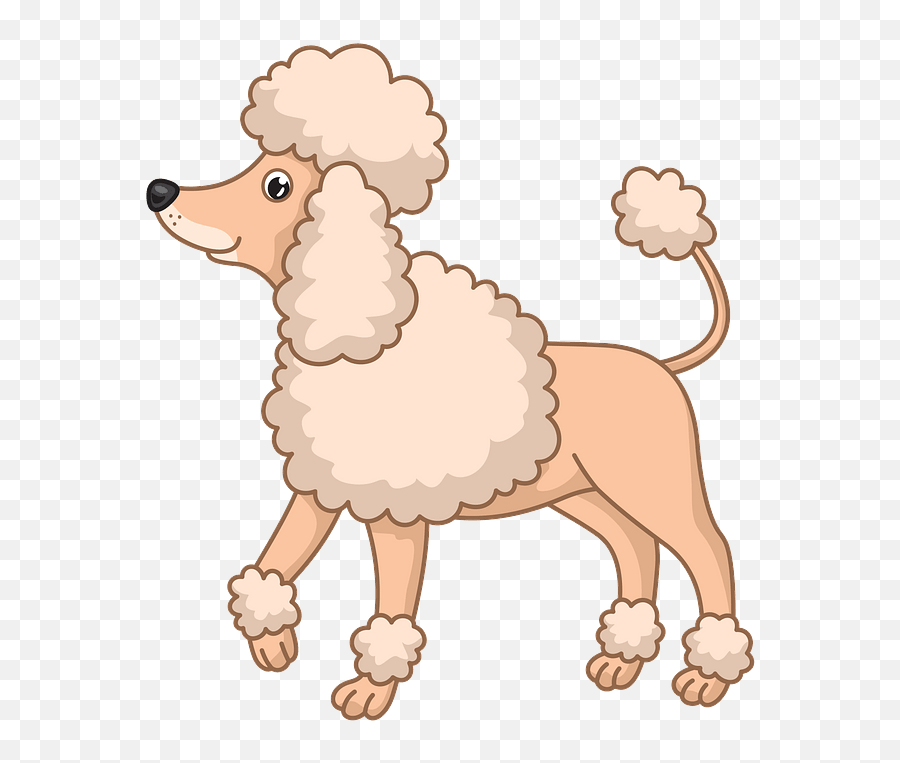 Poodle Clipart Free - Poodle Clipart Emoji,Poodle Emoji