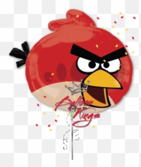 Download Angry Birds Red Bird - Make Angry Birds Balloon Emoji,Red Bird Emoji