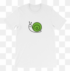 Unisex T - Sea Snail Emoji,Snail Emoticon