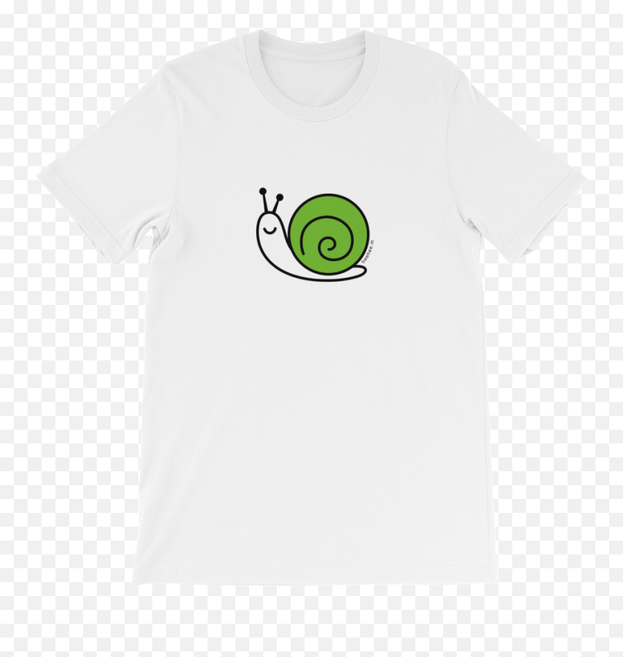 Unisex T - Sea Snail Emoji,Snail Emoticon
