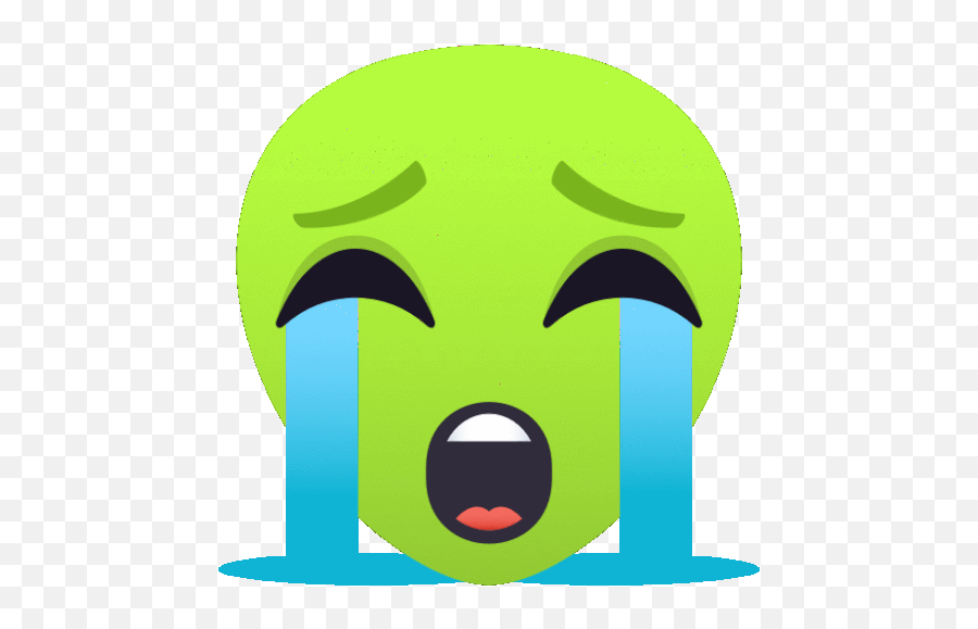 Crying Alien Gif - Crying Alien Joypixels Discover U0026 Share Gifs Zona Arqueológica De Tulum Emoji,Emoji Crying Meme
