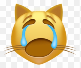Cat Crying Imcrying Sticker - Happy Emoji