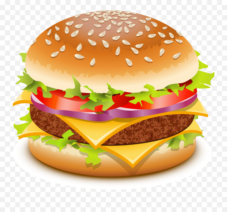 Hamburger Emoji Png Picture - Burger Clipart Png,Hamburger Emojis