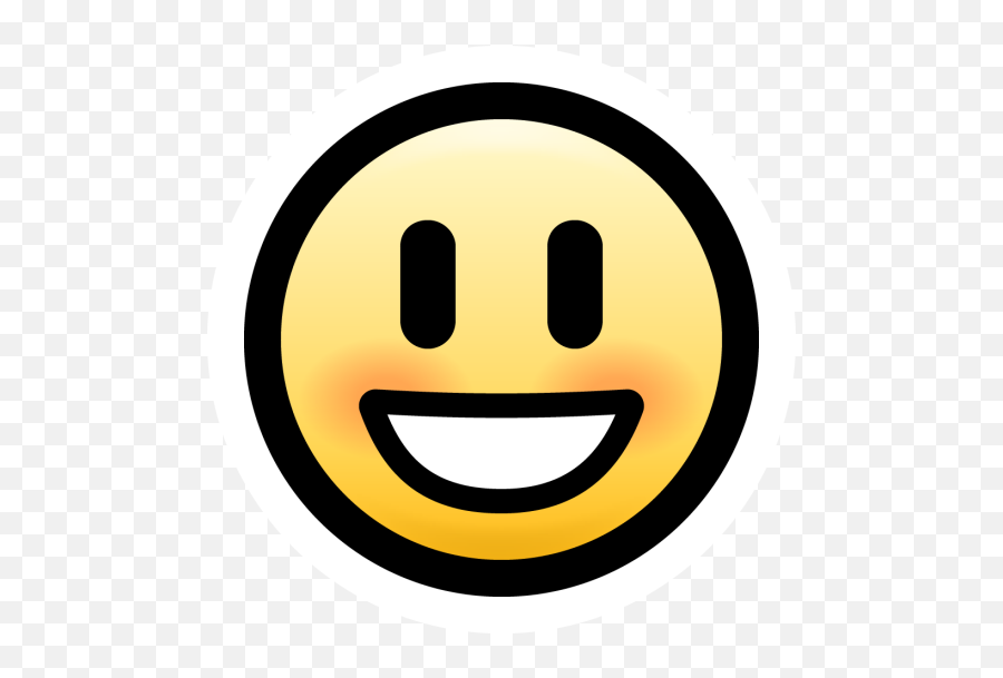 Smiley Grin By Zoë Shackleton On Dribbble - Happy Emoji,Flexing Emoticon