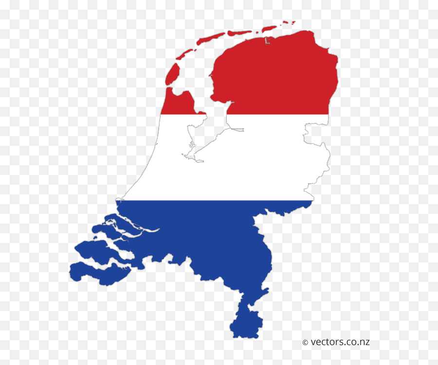 Netherlands Country And Flag - Netherlands Map Flag Clipart Emoji,Ecuador Flag Emoji