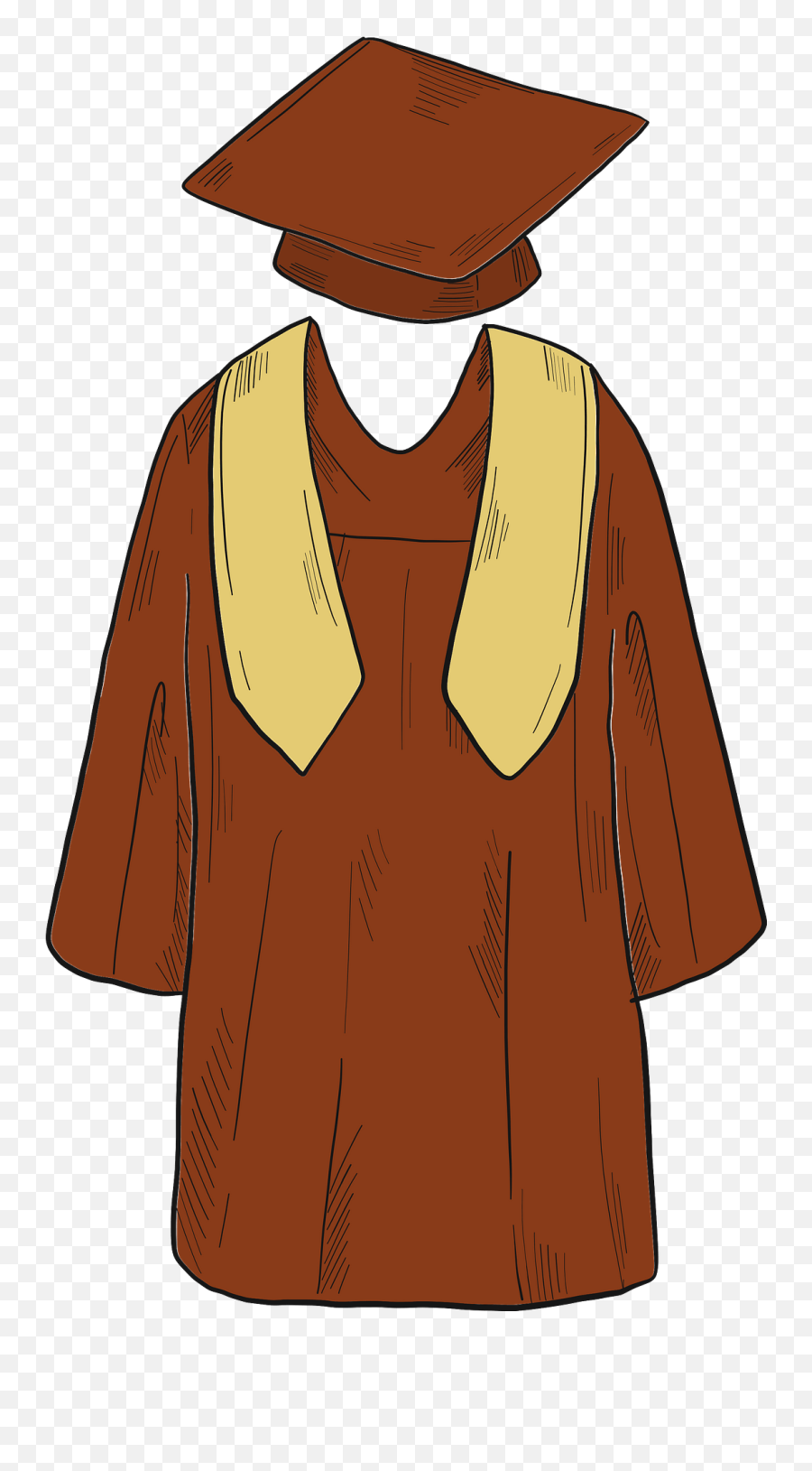 Cap And Gown Clipart Free Download Transparent Png - Square Academic Cap Emoji,Emoji Gown