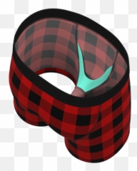 The Plaid With Dad Buffalo Check Matching Father Son Pouch Underwear Pack - Solid Emoji