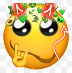 The Newest Dessert Stickers - Cartoon Emoji,._. Emoji