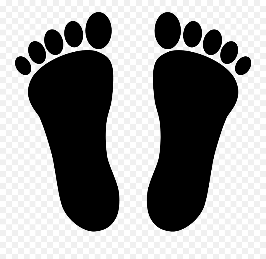 Foot Clip Art Images Illustrations Photos 2 - Footprint Clipart Black And White Emoji,Foot Emoji