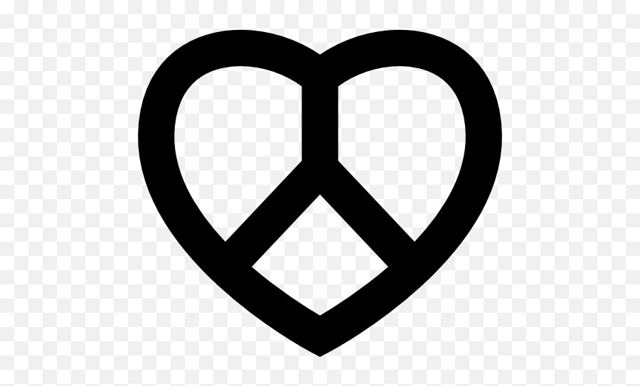 Heart Symbol Symbols Love Hearts - Symbol Of Love And Peace Emoji,Peace Sign Emoji Black And White