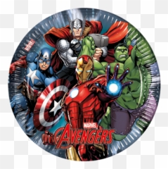 Marvel Avenger Party Supplies - Avengers Party Plates Emoji,Avengers Emoji
