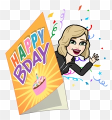 Facebook - Emoji Happy Birthday Bitmoji,Facebook Thankful Emoji