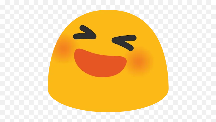 Telegram Sticker - Smiley Face Android Emoji,Emoji People