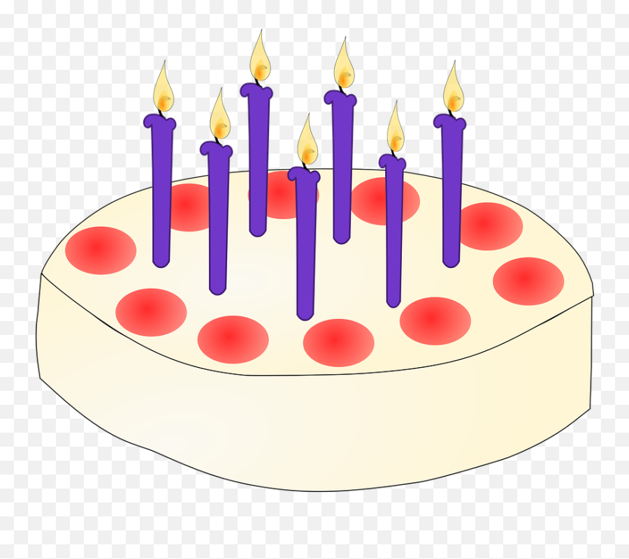 Birthday Cake - Gambar Kue Ulang Tahun Transparan Emoji,Emoji Birthday Cupcakes