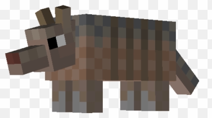 Ecocraft Revived Models - Bison Emoji,Armadillo Emoji